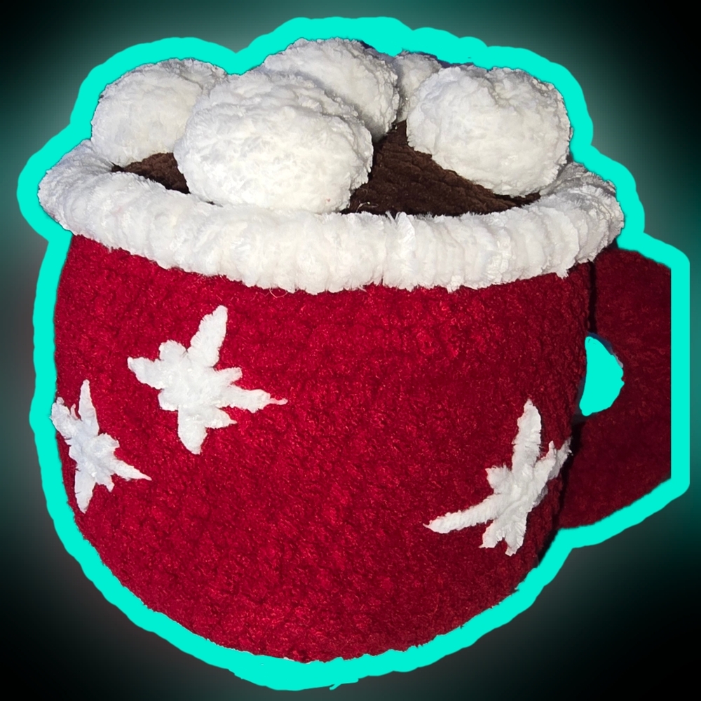 Chanelle hot chocolate mug with marshmallows